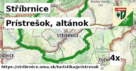 Prístrešok, altánok, Stříbrnice