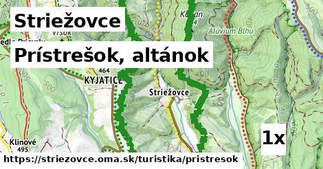 Prístrešok, altánok, Striežovce