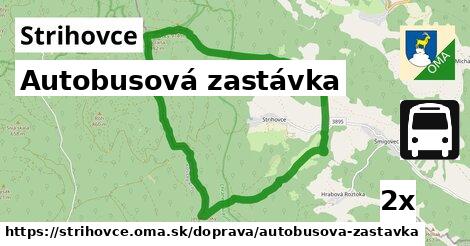 Autobusová zastávka, Strihovce