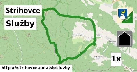 služby v Strihovce