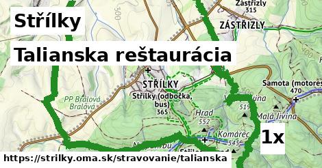 Talianska reštaurácia, Střílky