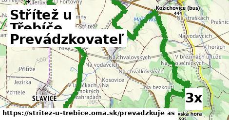 prevádzkovateľ v Střítež u Třebíče