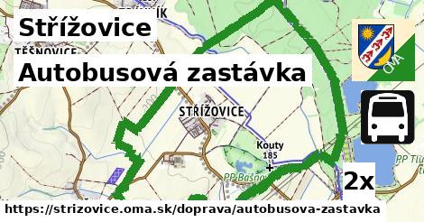 Autobusová zastávka, Střížovice