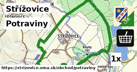 potraviny v Střížovice