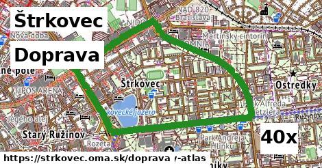 doprava v Štrkovec