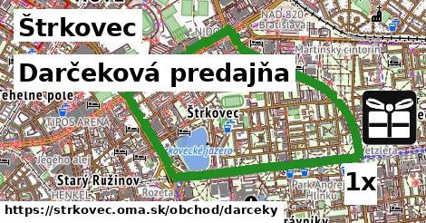 Darčeková predajňa, Štrkovec