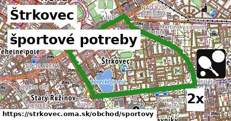 športové potreby, Štrkovec