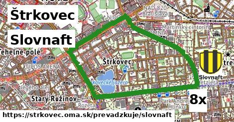 Slovnaft, Štrkovec