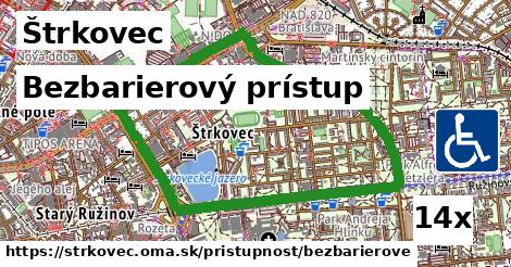 Bezbarierový prístup, Štrkovec