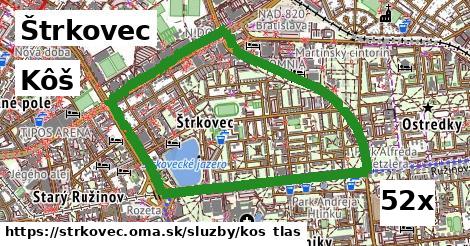 Kôš, Štrkovec
