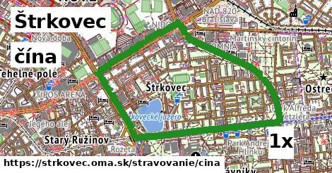 čína v Štrkovec