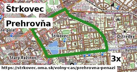 Prehrovňa, Štrkovec