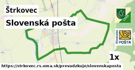 Slovenská pošta, Štrkovec, okres RS