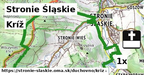 Kríž, Stronie Śląskie