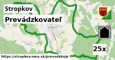 prevádzkovateľ v Stropkov