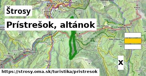 Prístrešok, altánok, Štrosy