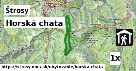 Horská chata, Štrosy