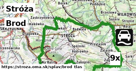 Brod, Stróża