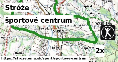 športové centrum v Stróże