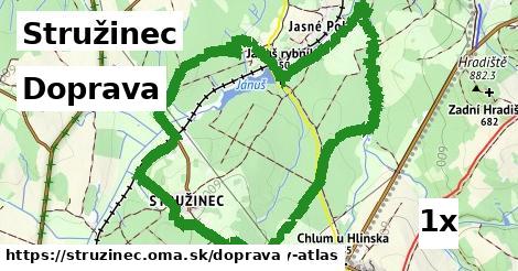 doprava v Stružinec