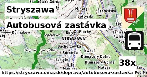 Autobusová zastávka, Stryszawa