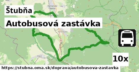 Autobusová zastávka, Štubňa