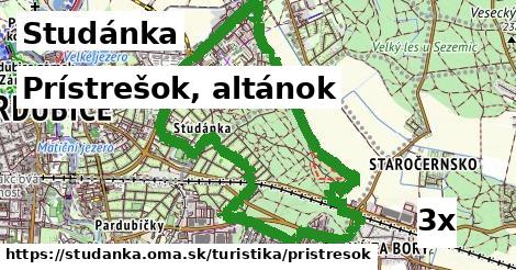 Prístrešok, altánok, Studánka