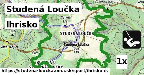 ihrisko v Studená Loučka