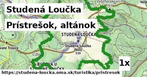 prístrešok, altánok v Studená Loučka