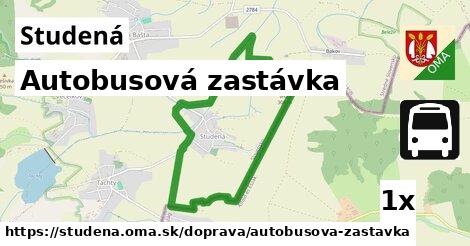 Autobusová zastávka, Studená