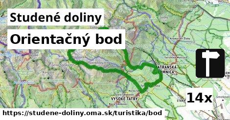 Orientačný bod, Studené doliny