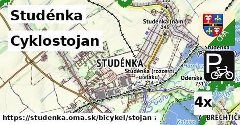 Cyklostojan, Studénka