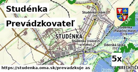 prevádzkovateľ v Studénka