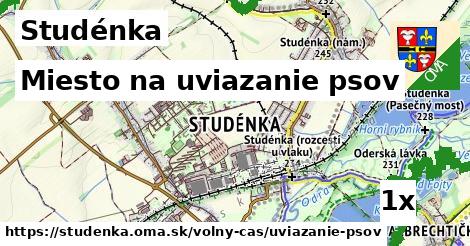 Miesto na uviazanie psov, Studénka