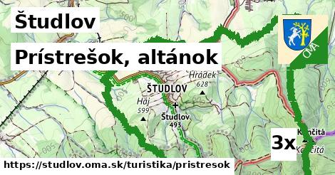 Prístrešok, altánok, Študlov