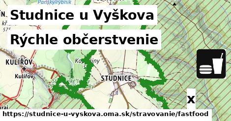 Všetky body v Studnice u Vyškova