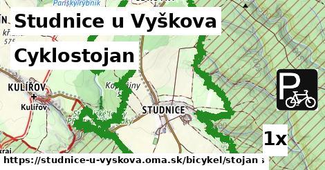 cyklostojan v Studnice u Vyškova