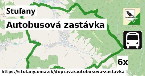 Autobusová zastávka, Stuľany