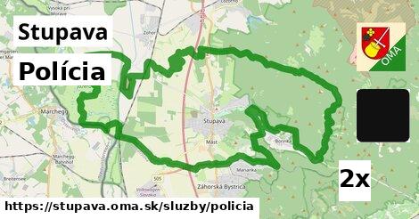 Polícia, Stupava