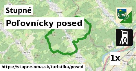 Poľovnícky posed, Stupné