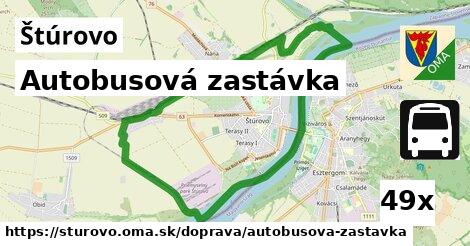 Autobusová zastávka, Štúrovo