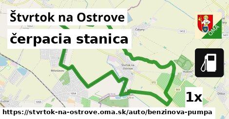 čerpacia stanica, Štvrtok na Ostrove