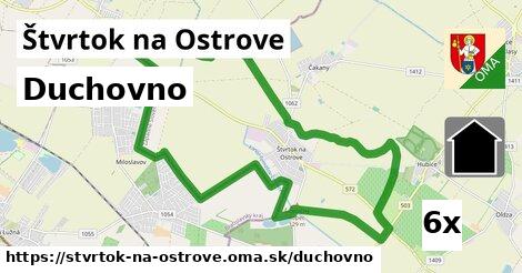 duchovno v Štvrtok na Ostrove