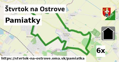 pamiatky v Štvrtok na Ostrove