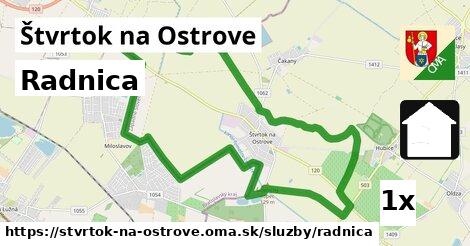 Radnica, Štvrtok na Ostrove