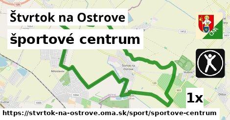 športové centrum, Štvrtok na Ostrove