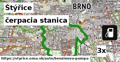 čerpacia stanica, Štýřice