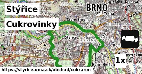 Cukrovinky, Štýřice