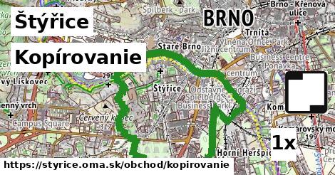 Kopírovanie, Štýřice