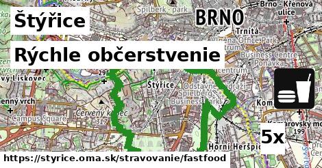 Rýchle občerstvenie, Štýřice